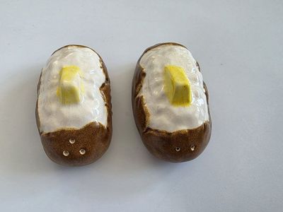 Vintage Idaho Potato Salt and Pepper Shakers
