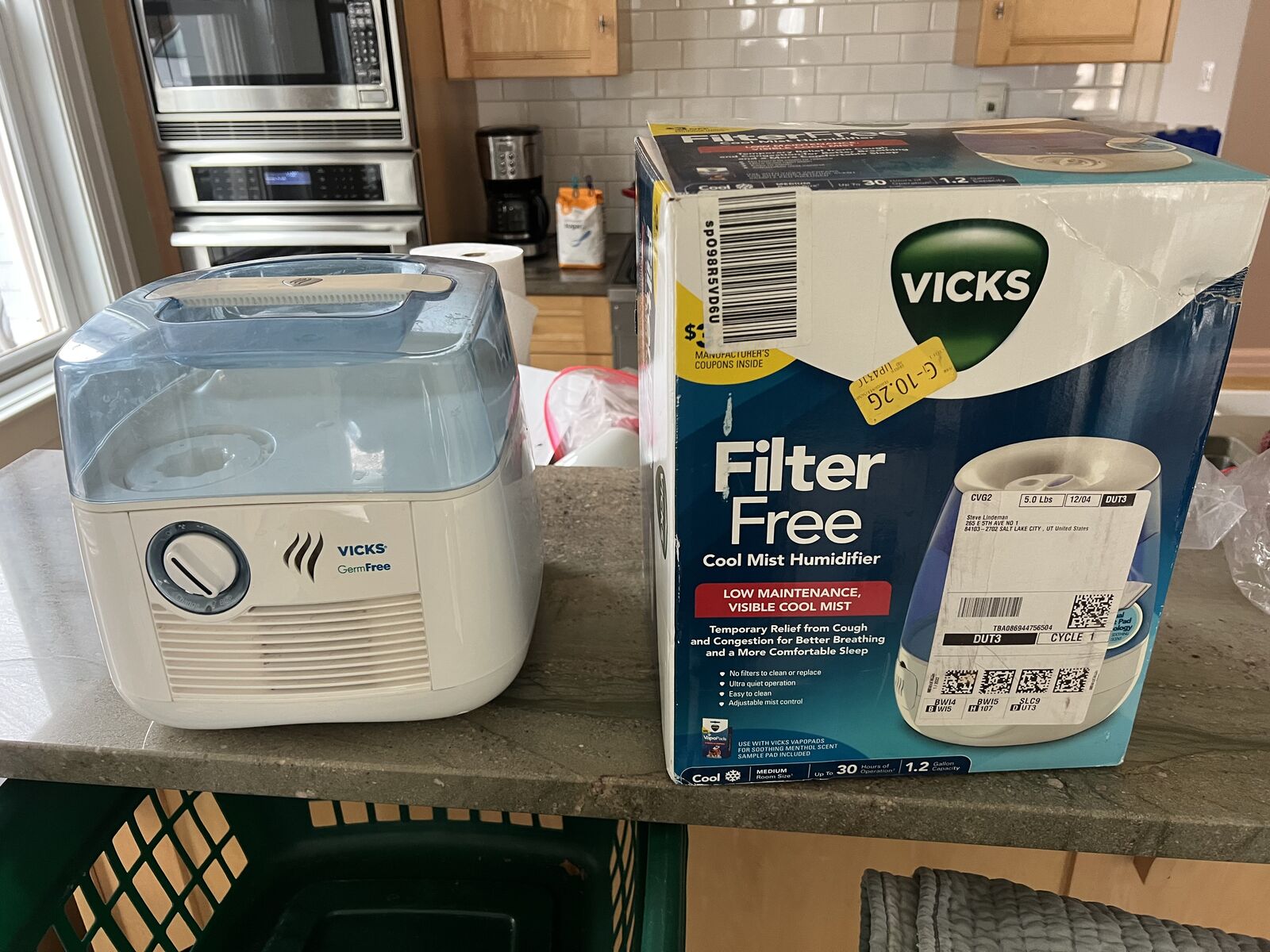 Two Vicks Humidifiers