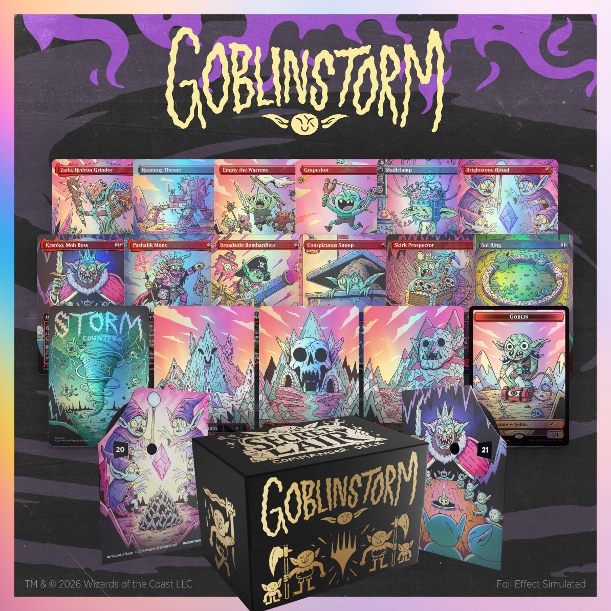 Goblin Storm Commander Deck