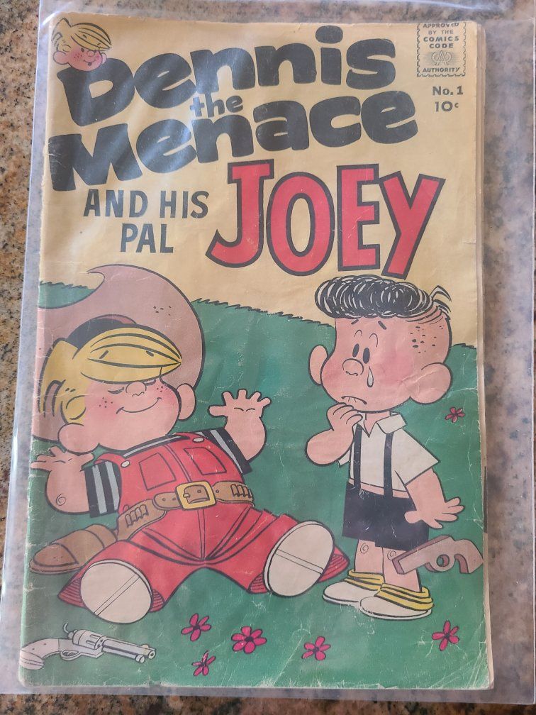 Vintage Dennis the Menace and His Pal Joey #1 Comic Book Vintage