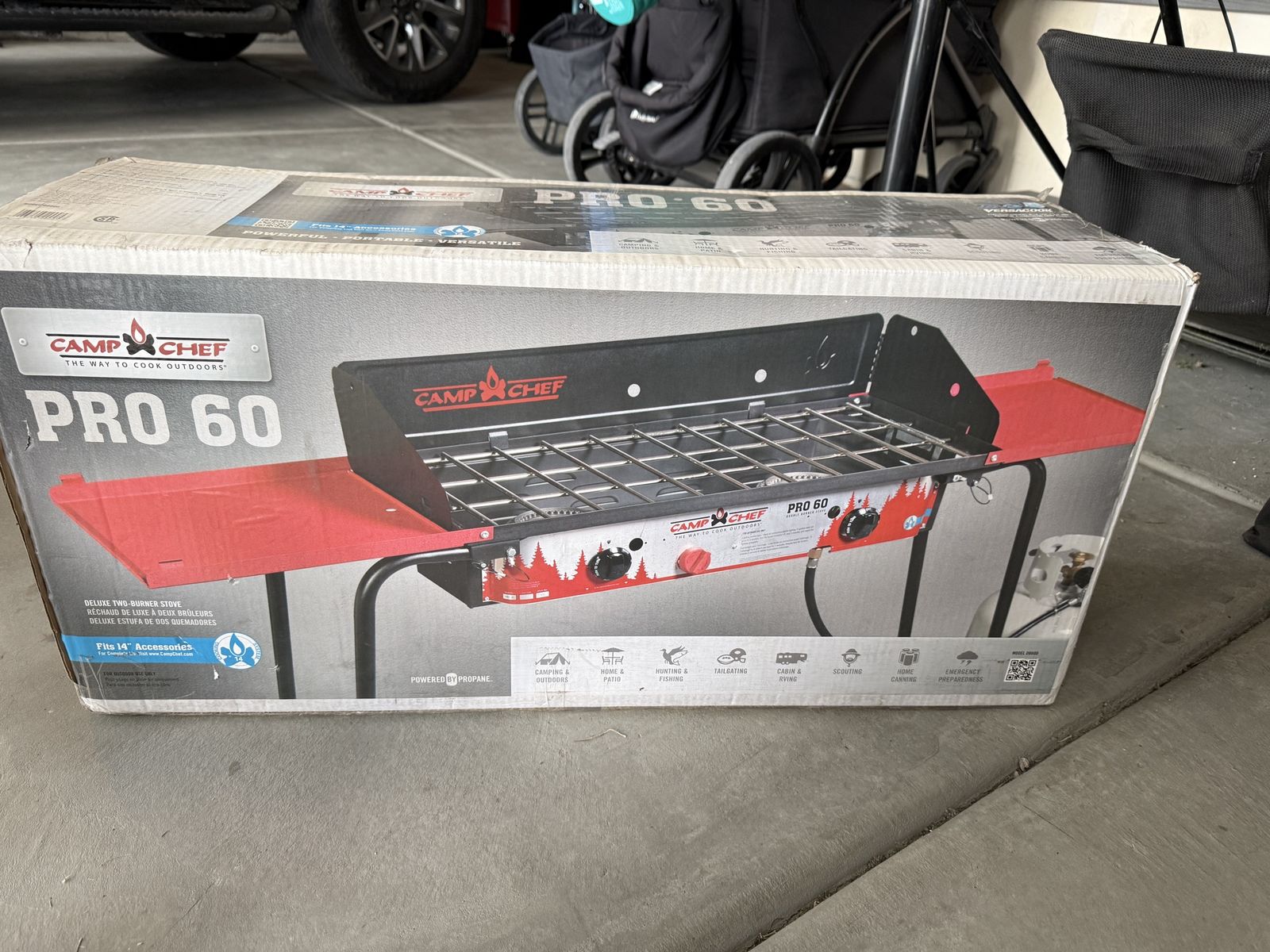 Camp Chef Pro 60 Deluxe Two-Burner Propane Stove