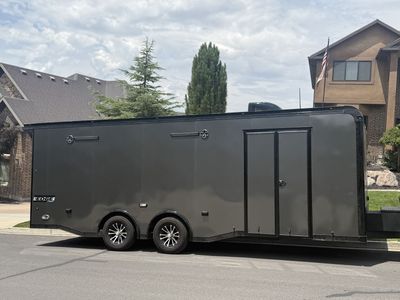 2023 Haulmark Edge 24ft Custom Race Trailer - 50A, Cummins Gen, A/C, LED, Stereo