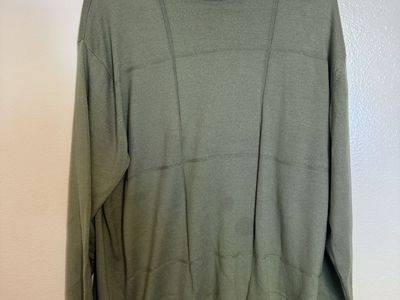 Comfy Green Sweater - L