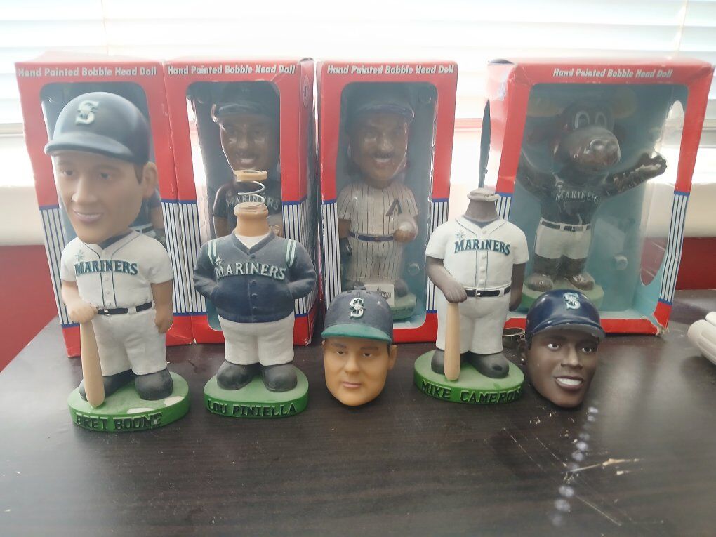 Mariners bobbleheads (plus Randy Johnson Dbacks)