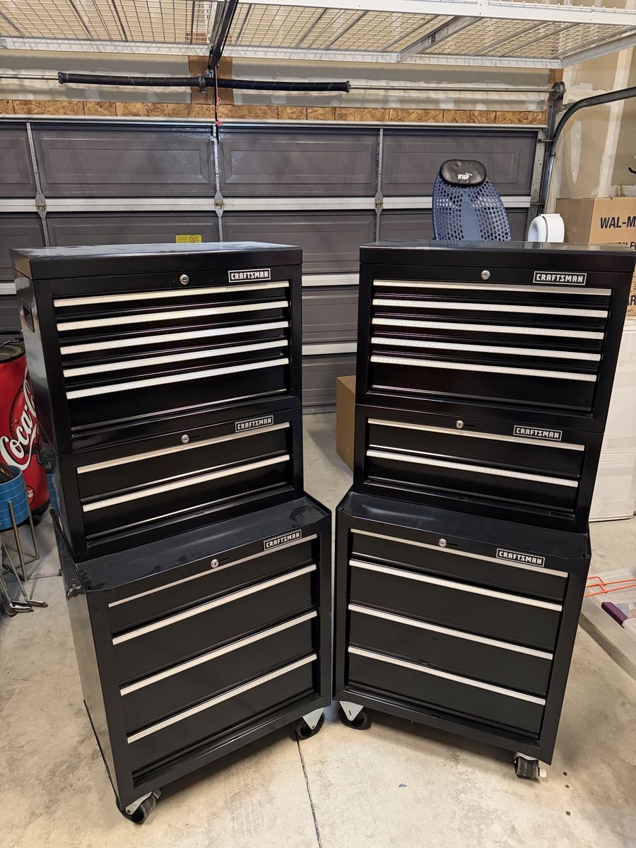 Craftsman Matching Tool Box Set