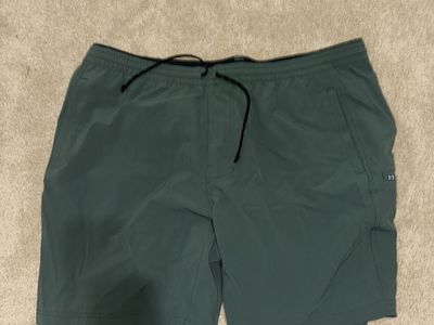 Kuhl Men's Dark Green Athletic Drawstring Shorts XXL