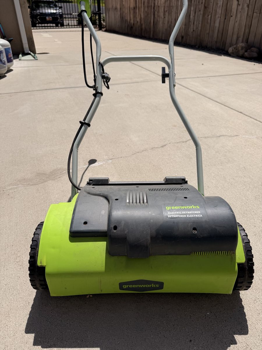 Greenworks Dethatcher