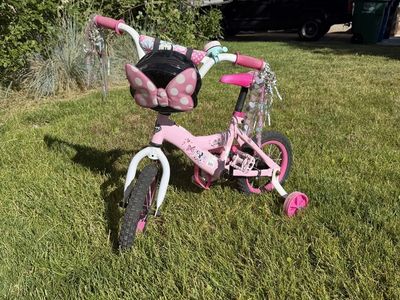 12” Huffy Bike Pink Minnie Mouse