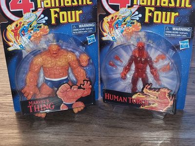 Marvel legends fantastic four action figures HTF