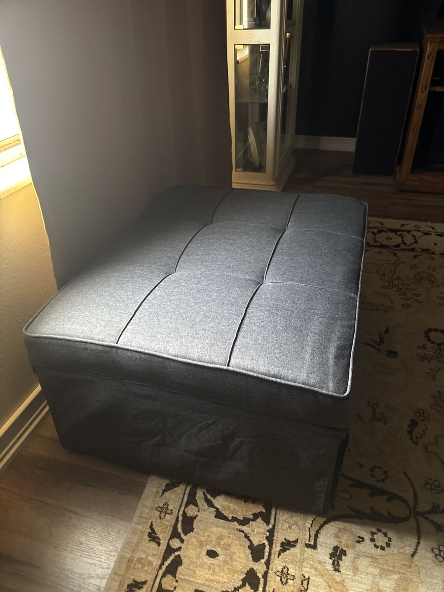 Ottoman Twin Bed Conversion