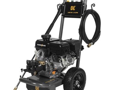 NEW BE Heavy-Duty Gas Pressure Washer 3400 PSI