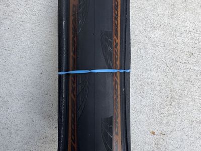 Continental Grand Prix 5000 S TR Transparent Sidewall Tire 700x32 c