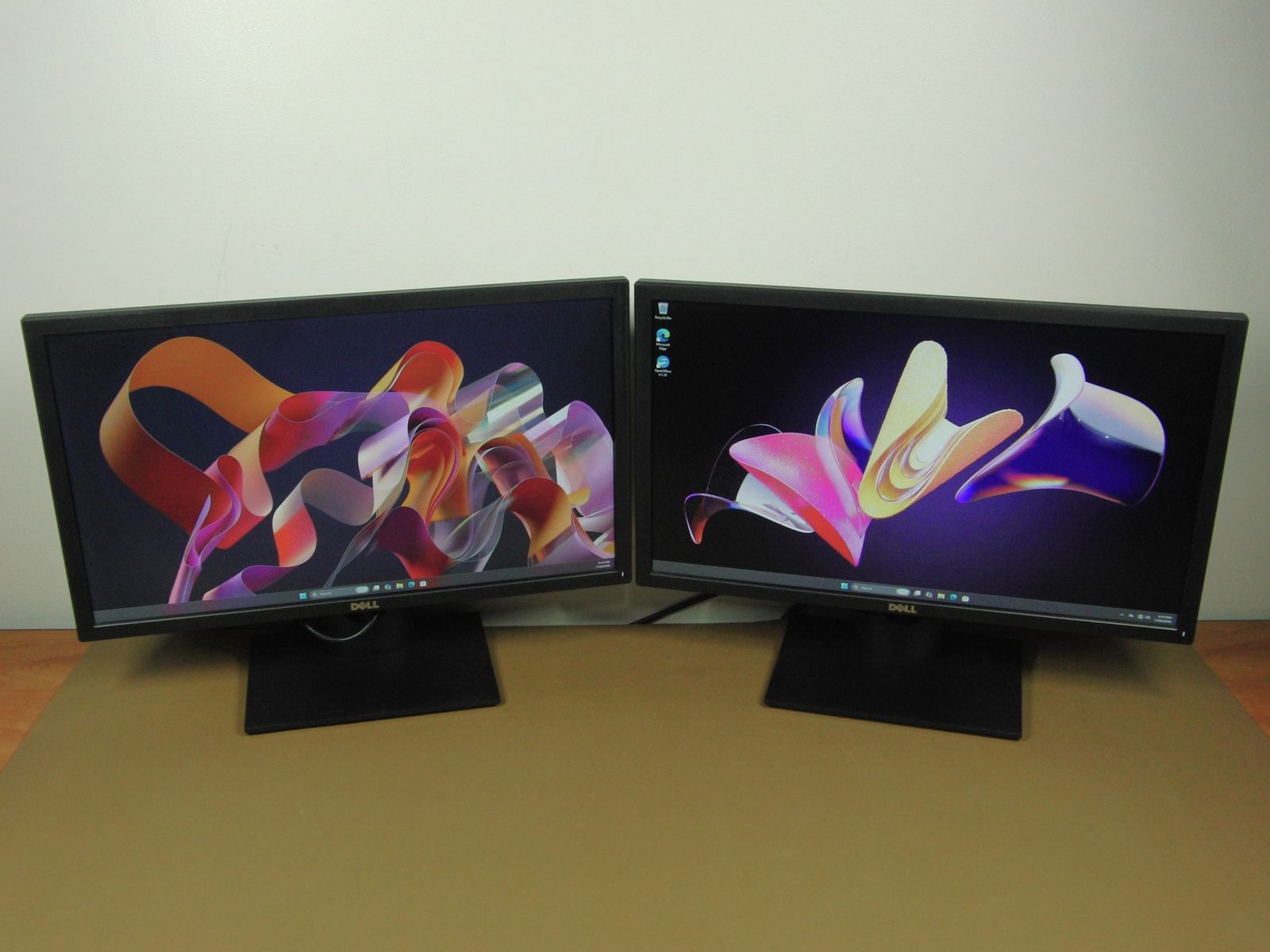 Lot of (2) Dell E2316H 23” 1080p Monitor ~ DisplayPort / VGA