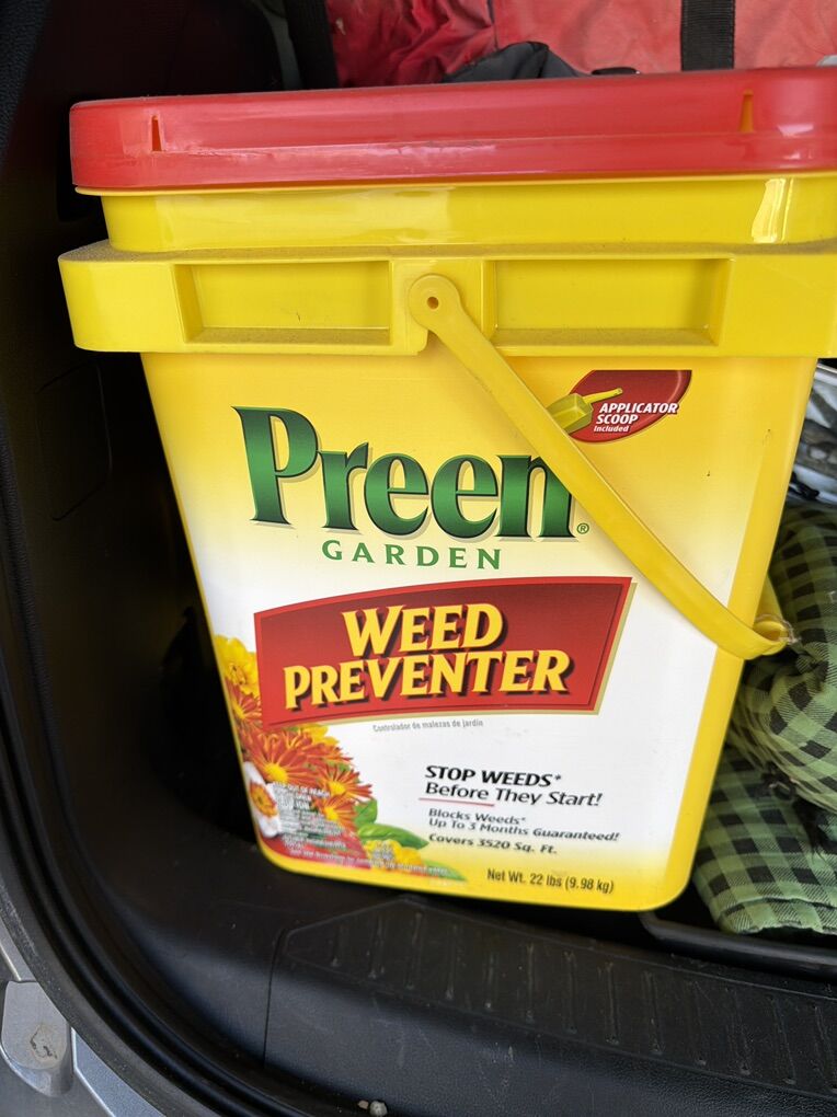 Preen 22 Pounds New Unopened Weed Preventer