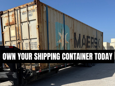 20' & 40' Shipping Containers – Storage for Home & Business – Ready Now