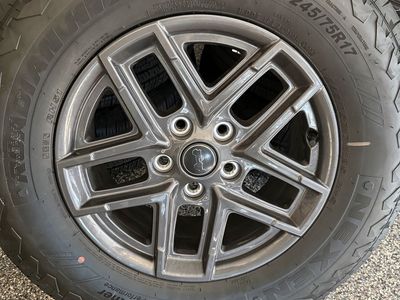 5 Brand New Jeep Wrangler Wheels and Tires