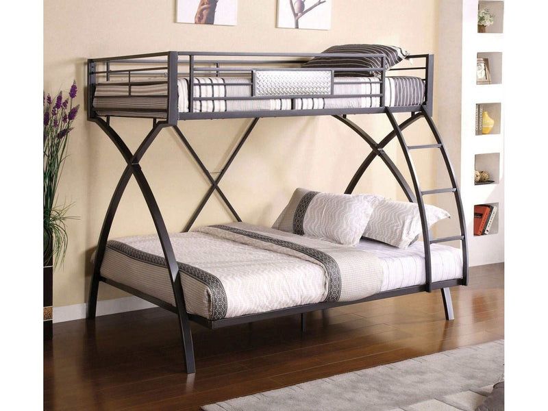Twin-over-full bunk bed