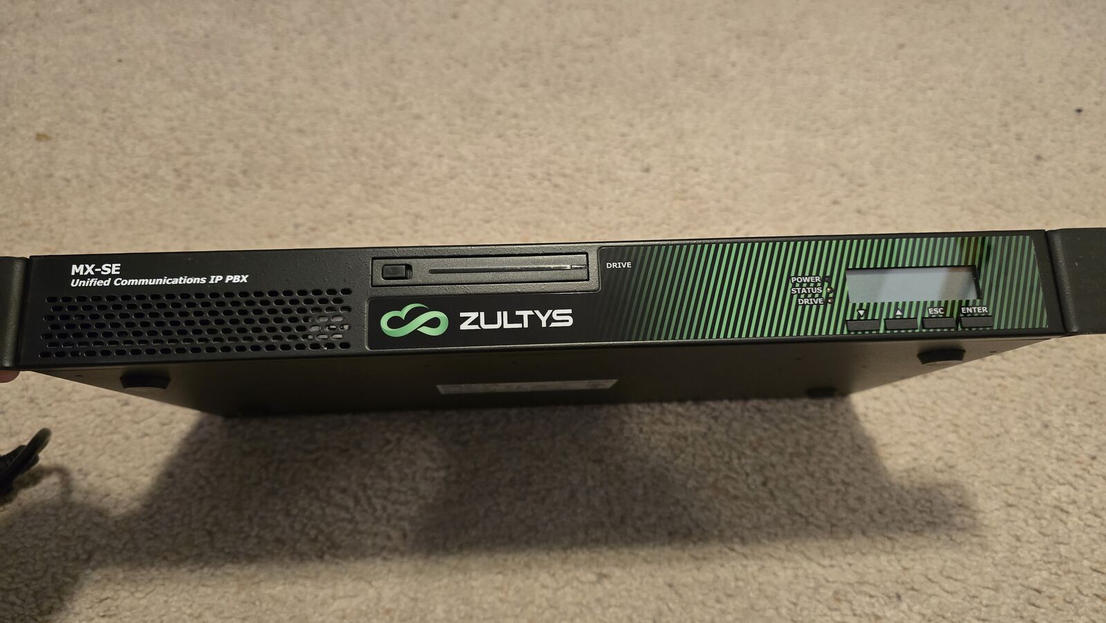 Zultys Mx-se Unified Communications Ip Pbx W/ 500gb Hdd & Z4fxo Card