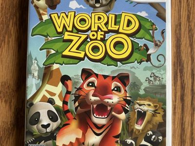 Nintendo Wii world of zoo video game