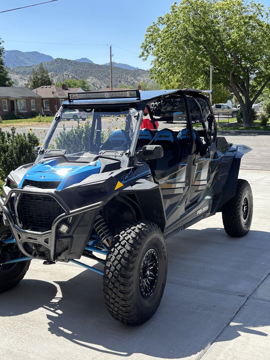 Polaris RZR XP 4 Turbo UTV - 32" BFGoodrich Tires, Street Legal Kit, 5800 Miles