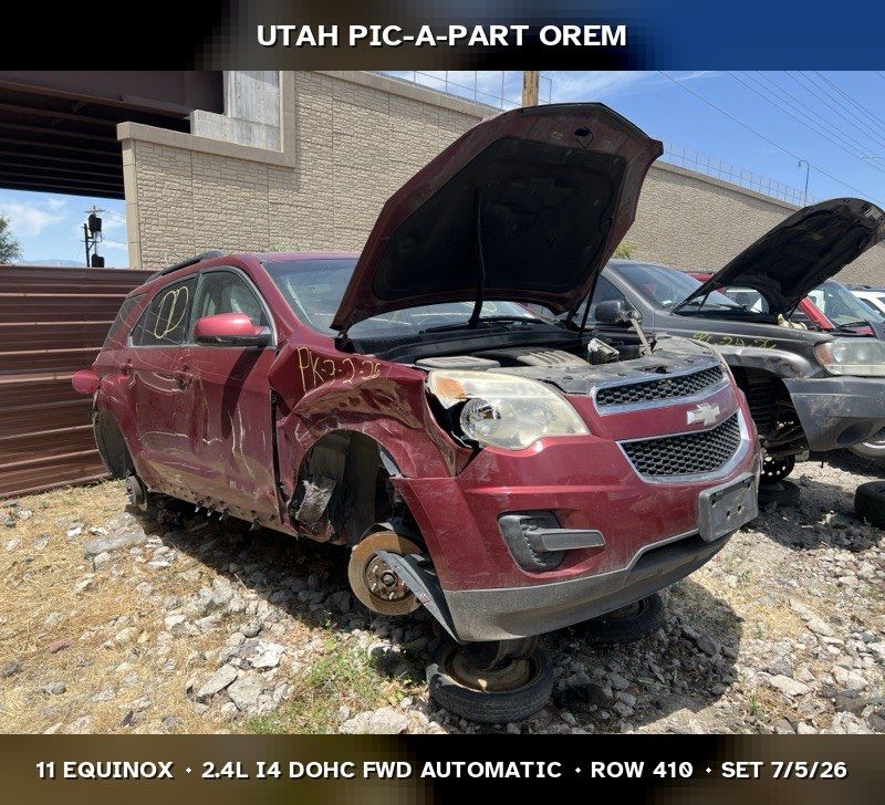2011 Chevrolet Equinox Parts - UTPAP Orem