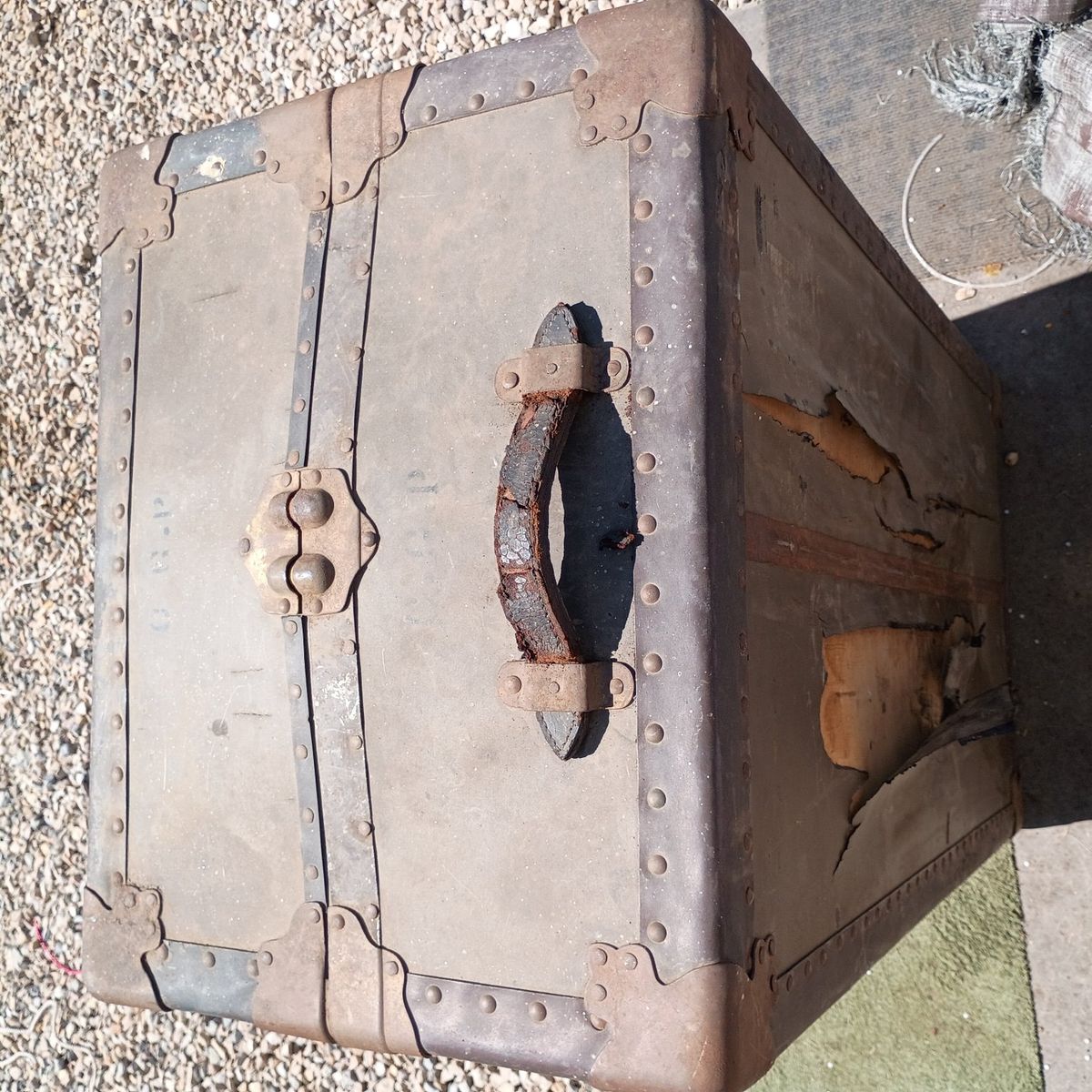 Antique Steamer Trunk