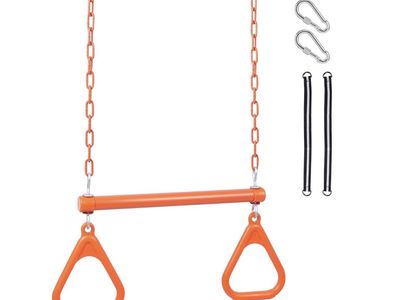 Trapeze Bar Swing – Heavy Duty (Orange)