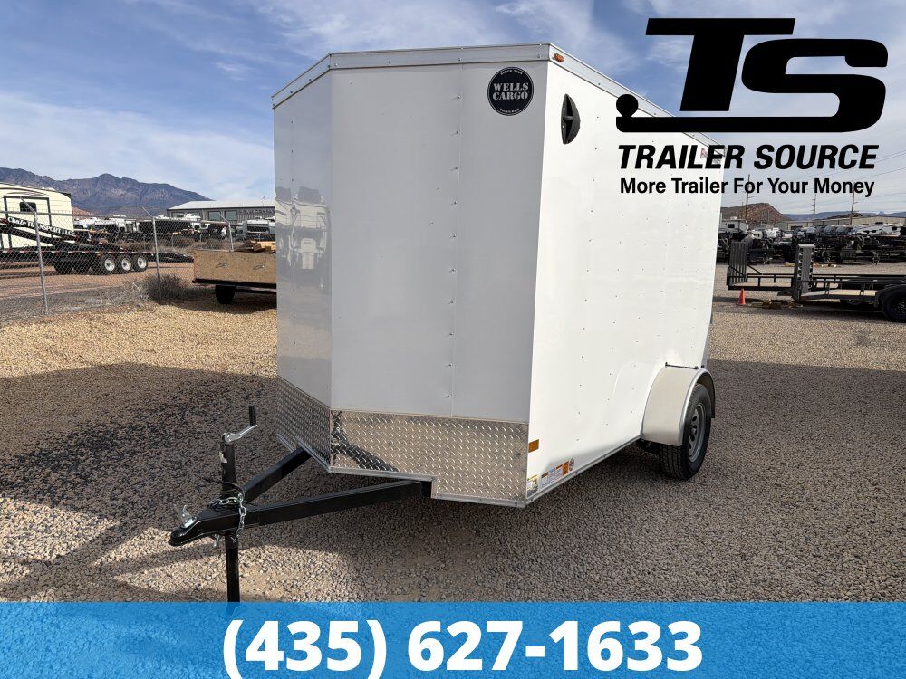 6x10 Wells Cargo FastTrac Enclosed Cargo Trailer - 6'6" Interior - 3.5K GVWR -