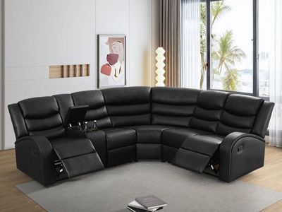 NEW RECLINING Leather SECTIONAL - NEW IN BOX
