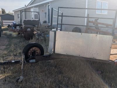 2 place sled trailer