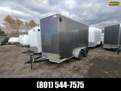 2026 7X12 Arrow Deluxe American Hauler Enclosed Cargo Trailer