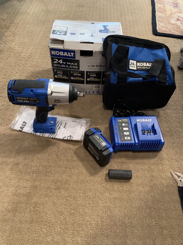Kobalt 24v Max Brushless Power Drill