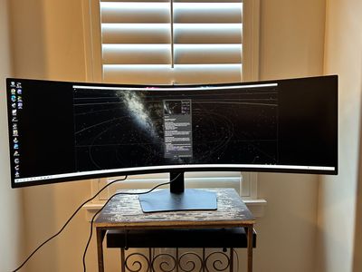 Samsung Odyssey G9 49in. curved monitor