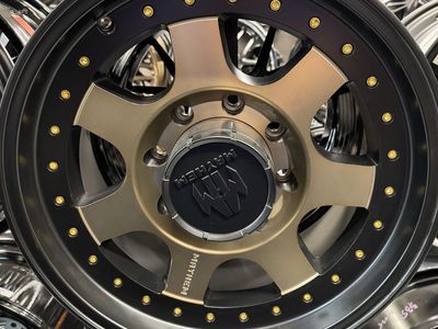 Mayhem Matte Prodigy black/machined w/bronce tint 18x9 lug pattern 8x170 brand new set of 4 wheels