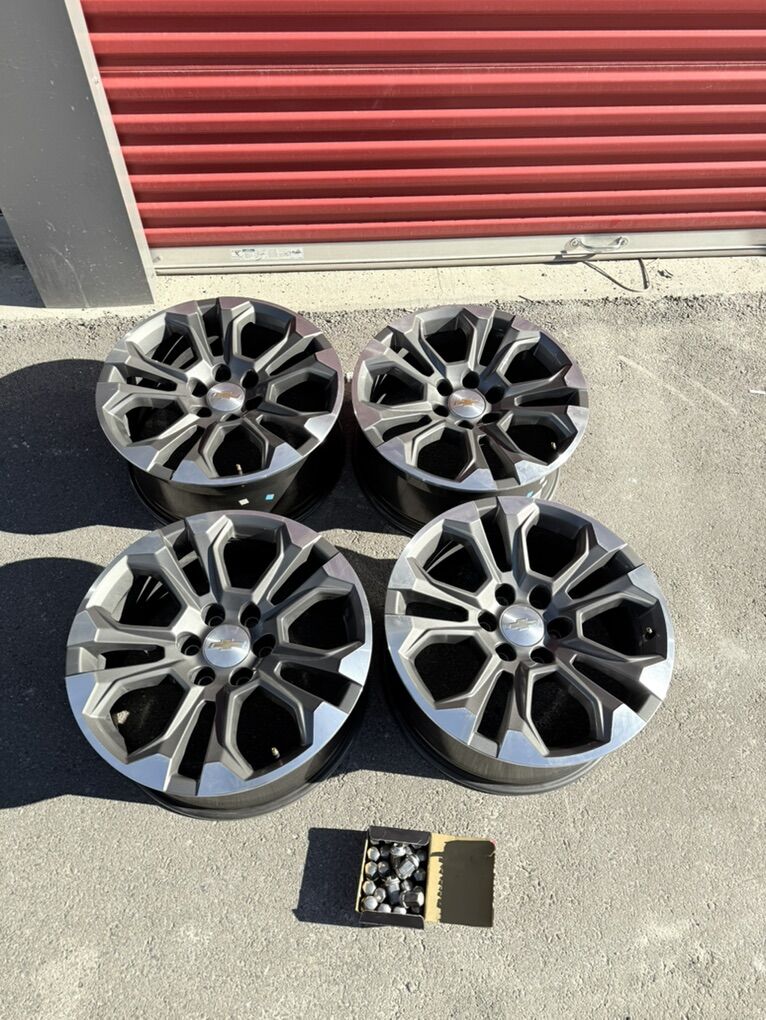 Chevy Silverado 1500 Tahoe Suburban Rims 20”