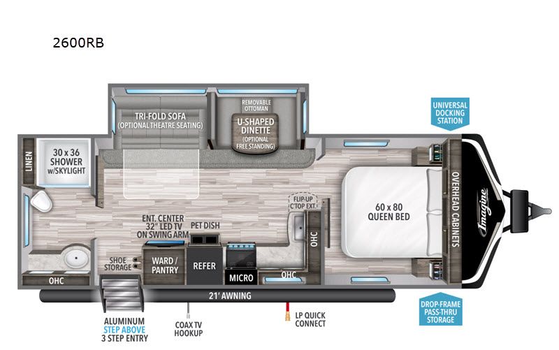 2020 Grand Design Imagine 2600RB