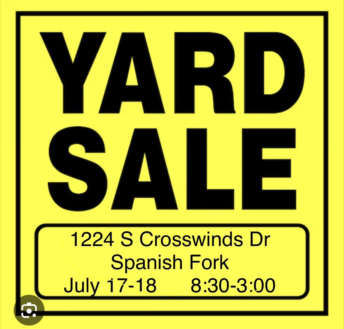 Large Garage Sale - Friday&Saturday 8am