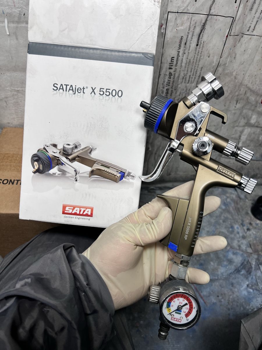 SATAjet X 5500 HVLP Paint Spray Guns 1.3 I - German Engineering