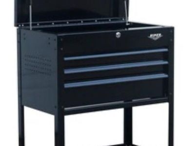 NEW Viper 31" Rolling Tool Storage Utility Cart – Black – $300