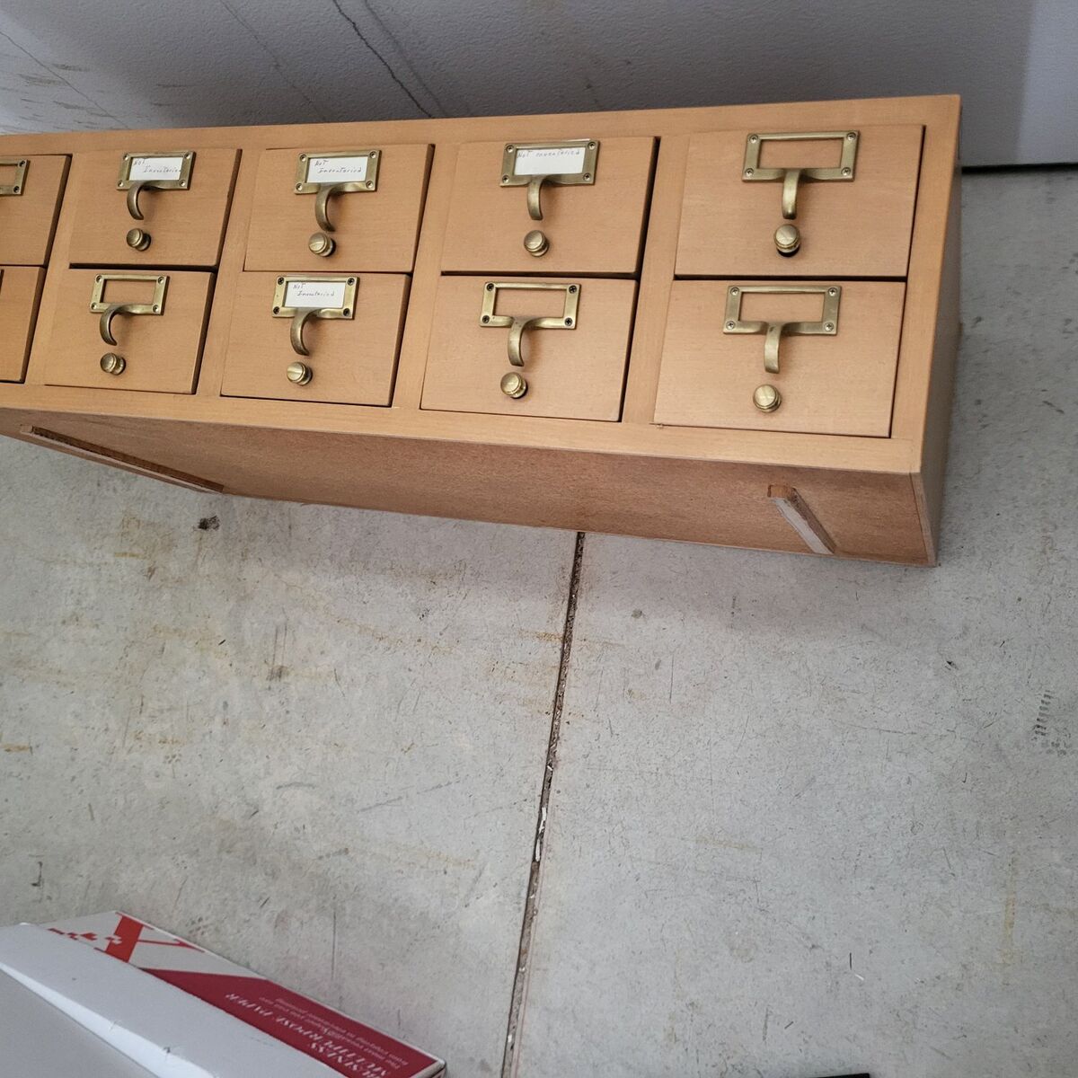 card catalog / apothecary cabinet