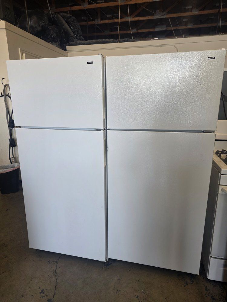 2 Hotpoint refrigerators