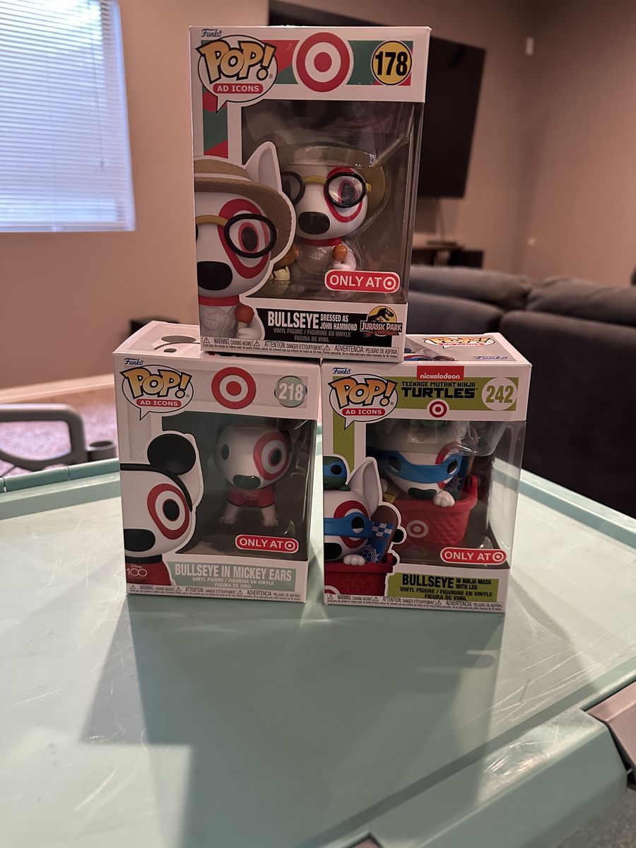 Bullseye Target Funko Set
