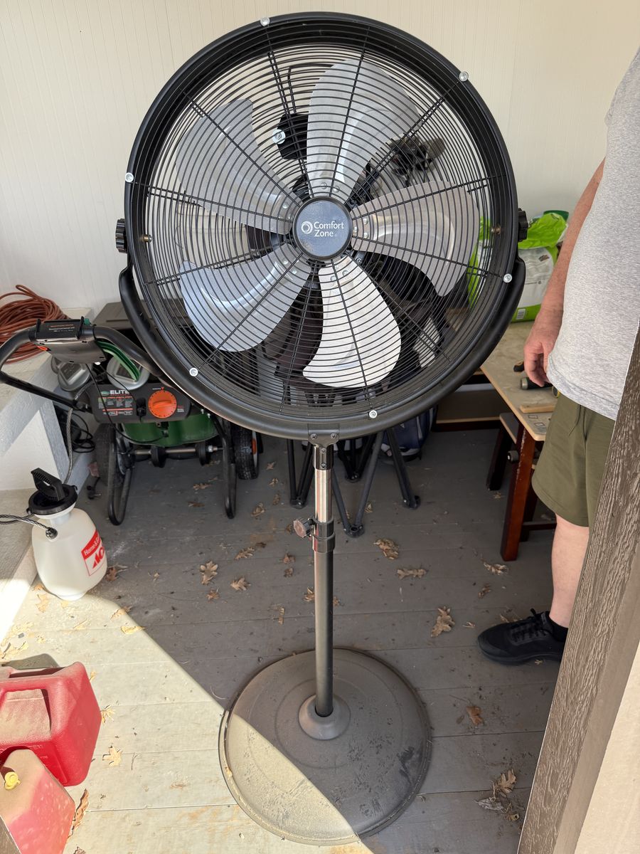 Comfort Zone Industrial Fan