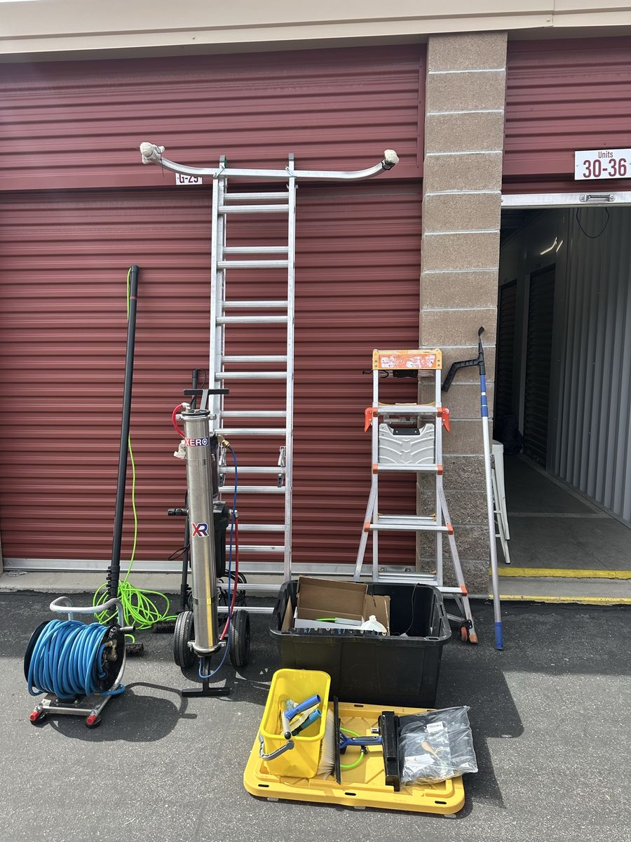 Window Cleaning Set Up