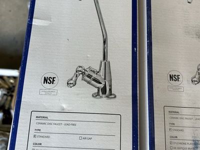 65 Hydronix Chrome NSF Filtered Water Faucets