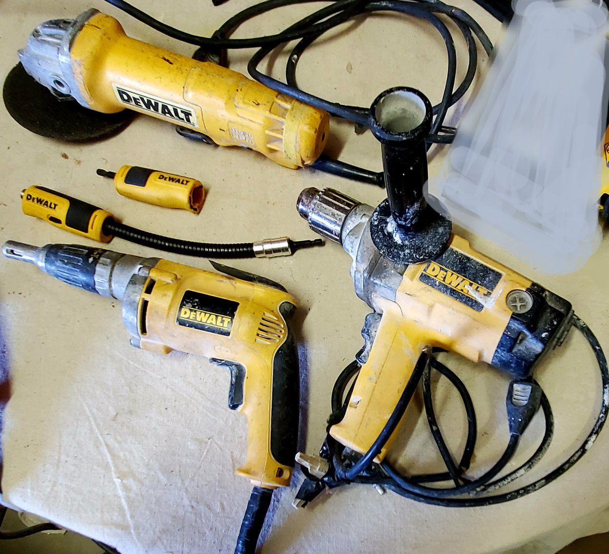 DeWALT Corded Power Tool Bundle – $100 OBO
