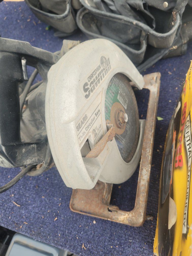 Craftsman Sawmill Sears 7 1/4-inch Circular Saw