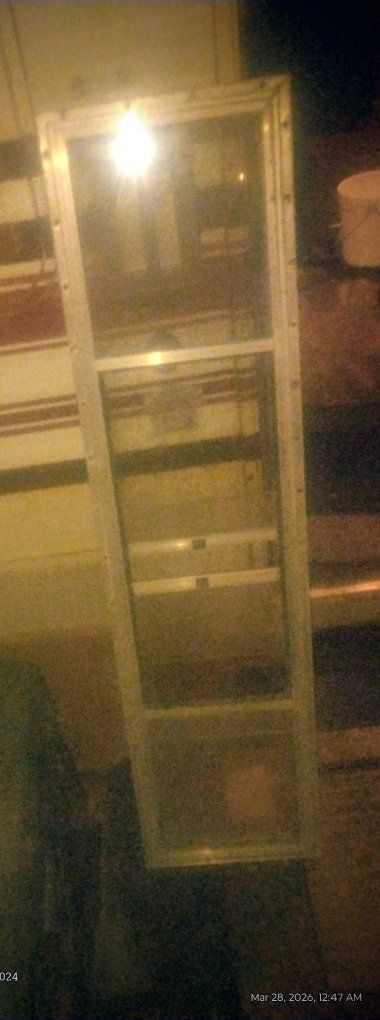 60 to 70s model camper shell window