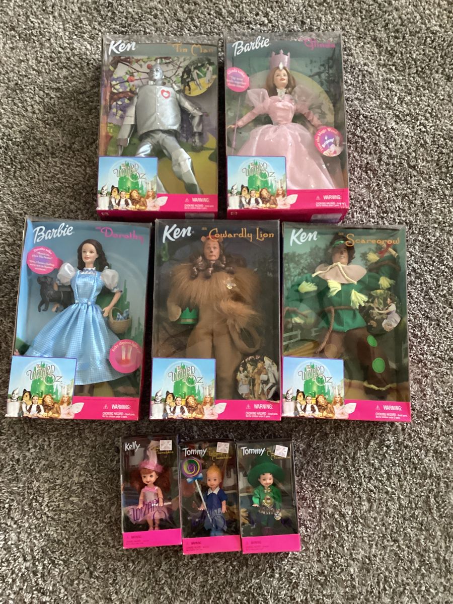 Vintage Wizard of Oz Barbie Collection