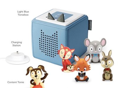 Toniebox Travel Songs Bundle - Light Blue